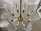 Chandelier with Orrefors Glass Leaves from Carl Fagerlund, Sweden, 1960s 9