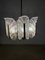 Chandelier with Orrefors Glass Leaves from Carl Fagerlund, Sweden, 1960s 3