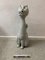 Escultura de gato de cerámica de Studio Mid-Century, 1968, Imagen 3