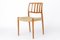 Model 83 Dining Chair with Paper Cord Seat by Niels Moller, 1970s 1