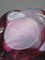 Gedrehte Tischlampe aus rosa & klarem Kristallglas von Val St Lambert, 1950er 10