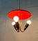 Mid-Century Pendant Lamp in the style of Stilnovo, 1960s 4