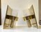 Scandinavian Modern Maritime Brass Sconces by Jonas Hidle for Høvik Verk, 1970s, Set of 2 1