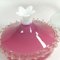 Italian Pink Covered Glass Dish from Empoli, 1960s, Image 3