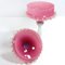 Italian Pink Covered Glass Dish from Empoli, 1960s 4