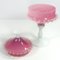 Italienische Schale aus rosafarbenem Glas von Empoli, 1960er 2