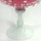 Italian Pink Covered Glass Dish from Empoli, 1960s 5