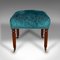 Tabouret de Coiffeuse Regency en Tapisserie Chenille, Angleterre, 1820s 5