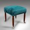 English Regency Dressing Stool in Chenille Upholstery, 1820s, Image 1