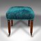 Tabouret de Coiffeuse Regency en Tapisserie Chenille, Angleterre, 1820s 3