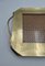 Vintage Brass Tray, 1960s 5