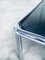 Mid-Century Modern Chrome & Smoked Glass Nesting Tables attributed to Etienne Fermigier, France, 1970s, Set of 2, Image 13