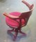 Office Swinging Chair Captains Chair in Wood 2