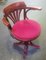 Office Swinging Chair Captains Chair in Wood, Image 1