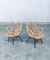 Rattan Lounge Chairs attributed to Rohe Noordwolde, 1960s, Set of 2, Image 1