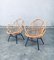 Rattan Lounge Chairs attributed to Rohe Noordwolde, 1960s, Set of 2 17