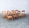 Dining Chairs attributed to Rainer Daumiller for Hirtshals Savvaerk, Sweden, 1970s, Set of 8, Image 36