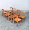 Dining Chairs attributed to Rainer Daumiller for Hirtshals Savvaerk, Sweden, 1970s, Set of 8 27