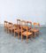 Dining Chairs attributed to Rainer Daumiller for Hirtshals Savvaerk, Sweden, 1970s, Set of 8, Image 28