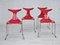 Italian Chairs Model Delfy by Gino Carollo, 1990s, Set of 4 1