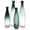 Glass Vases attributed to Bengt Orup, 1960s, Set of 4 1