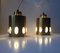 Danish Mid-Century Brass and Crystal Pendant Lights from Vitrika, 1960s, Set of 2 5