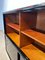 Vintage Bauhaus Office Cabinet in Black Lacquer and Mahogany, 1930 9