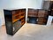 Vintage Bauhaus Office Cabinet in Black Lacquer and Mahogany, 1930, Image 3