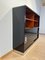 Vintage Bauhaus Office Cabinet in Black Lacquer and Mahogany, 1930 4