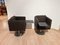 Dutch Cubic Swivel Chairs with Tableau by Lensvelt, 2001, Set of 2 3