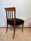 Vintage Biedermeier Chairs in Cherry Wood and Ebony, 1830, Set of 6, Image 10