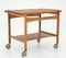 Scandinavian Bar Cart in Teak and Oak attributed to Hans J. Wegner, 1950s 3