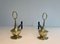 Neoclassical Bronze Chenets, 1960s, Set of 2, Image 2