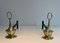 Neoclassical Bronze Chenets, 1960s, Set of 2, Image 1