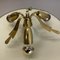 Round Brass Ceiling Light Flushmountby Gio Ponti, Italy 1950s, Image 7