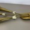 Brass Theatre Wall Light Sconces by Gio Ponti, Italy, 1950s, Set of 2 13