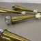 Brass Theatre Wall Light Sconces by Gio Ponti, Italy, 1950s, Set of 2 14