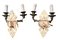 Empire Sconces in Gilt and Patinated Bronze, Set of 2, Image 6