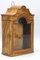 Walnut and Glass Wall Hanging Key Cabinet, 1890s, Image 10