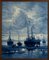 Porceleyne Fles Tile Panel After a Painting attributed to Mesdag for Delft, 1920s 4