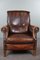 Leather Armchair with High Back 3