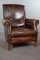 Leather Armchair with High Back 2