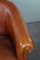 Leather Club Chair in Cognac Color, Image 9