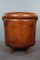 Leather Club Chair in Cognac Color, Image 5