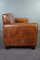 Vintage Brown Leather Sofa 3