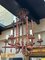 Lámparas de araña italianas de imitación de bambú, años 70. Juego de 2, Imagen 7