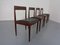 Chaises Mid-Century, Danemark, 1960s, Set de 4 5