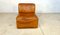 Brutalist Ds-15 Leather Lounge Chair from de Sede, Switzerland, 1970s, Image 6