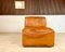 Brutalist Ds-15 Leather Lounge Chair from de Sede, Switzerland, 1970s 4