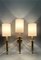 Large Wall Lights from Maison Roche, 1970s, Set of 3, Image 4